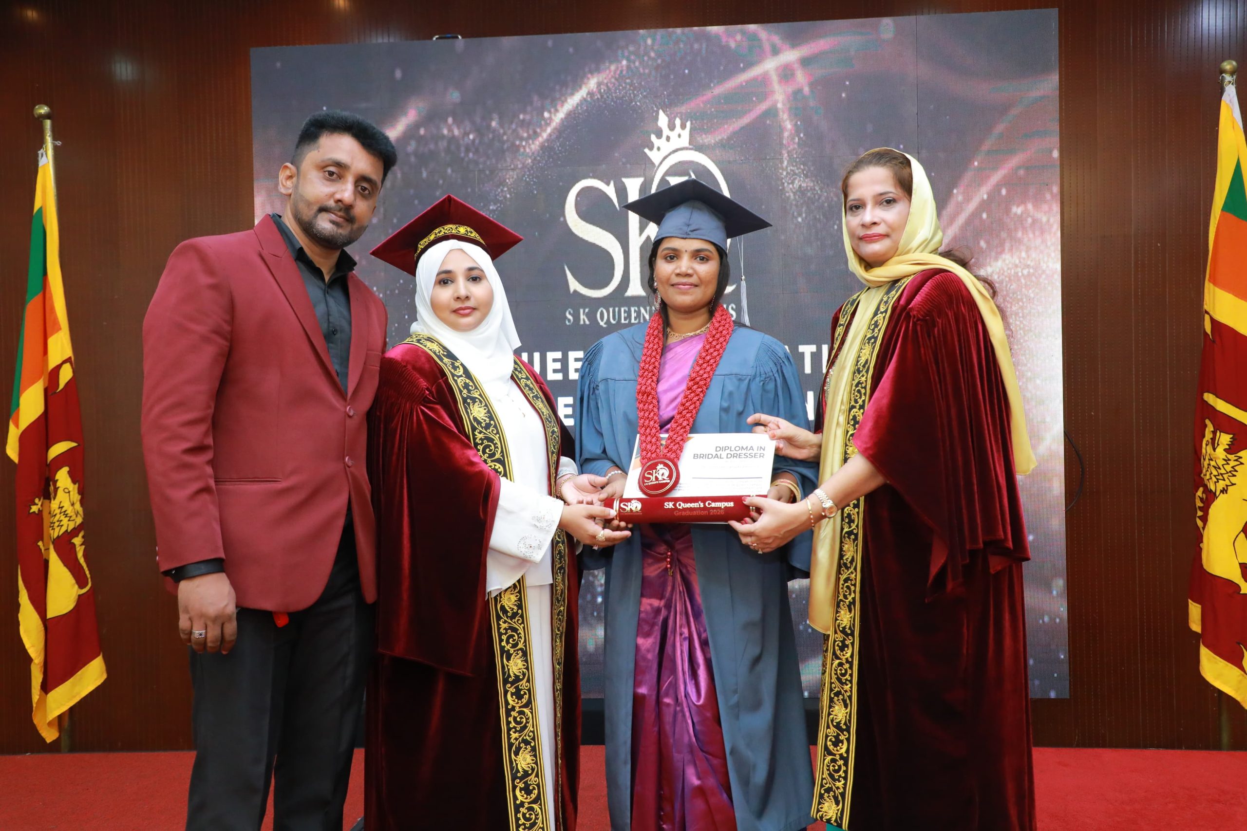 வெல்லம்பிட்டி எஸ்.கே. குயின் கம்பஸின் பட்டமளிப்பு விழா