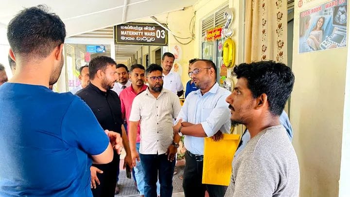 மூதூர் தள வைத்தியசாலையின் அடிப்படை தேவைகளை கேட்டறிந்த பிரதியமைச்சர் அருண் ஹேமச்சந்திரா