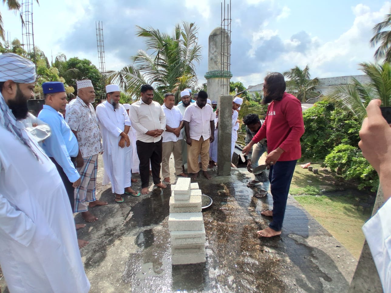 புத்தளம் இஹ்யாஉல் உலூம் அரபுக் கல்லூரியில் புதிய கட்டிடத்திற்கான அடிக்கல் நாட்டும் நிகழ்வு