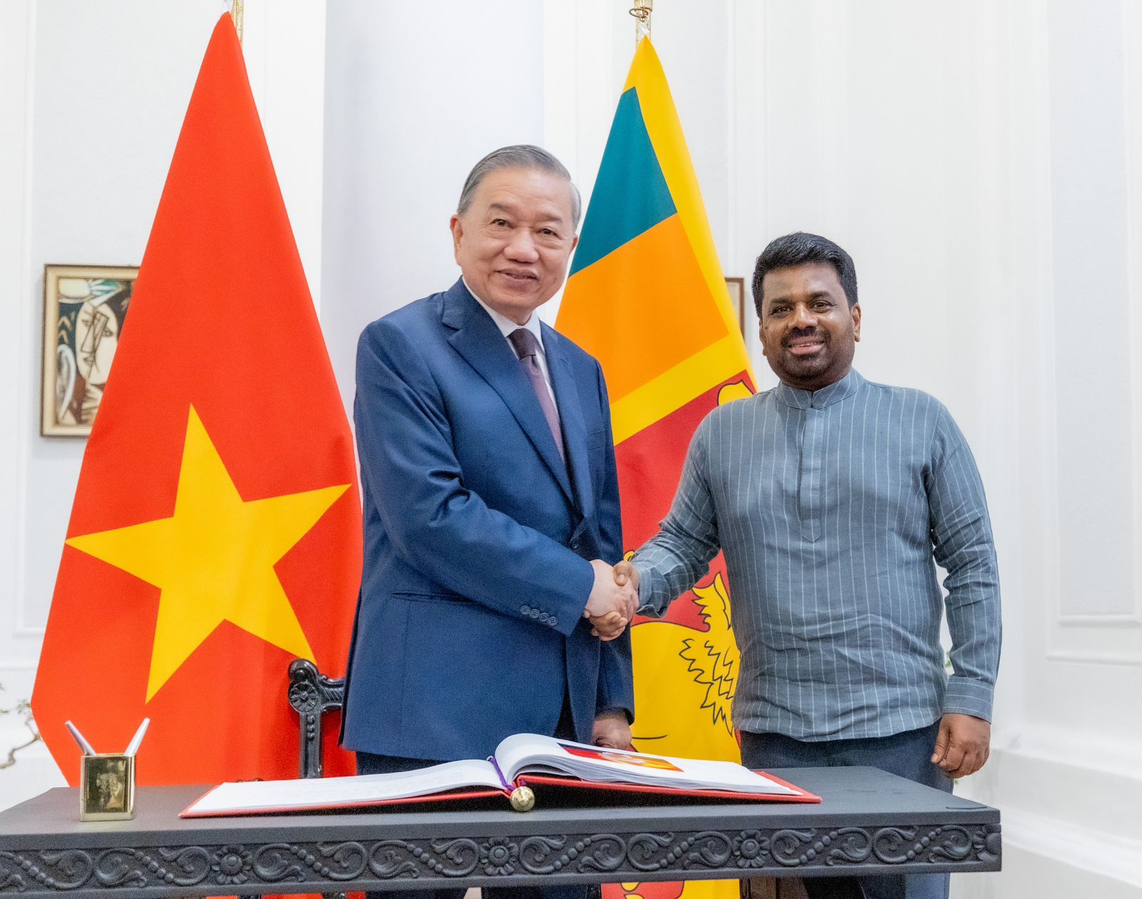 இலங்கையுடனான உறவை முழுக் கூட்டாண்மை உறவாக வலுப்படுத்துவதே எமது அடுத்த கட்ட நோக்கமாகும்; பாராளுமன்றத்தில் விஷேட உரையாற்றிய வியட்நாம் ஜனாதிபதி