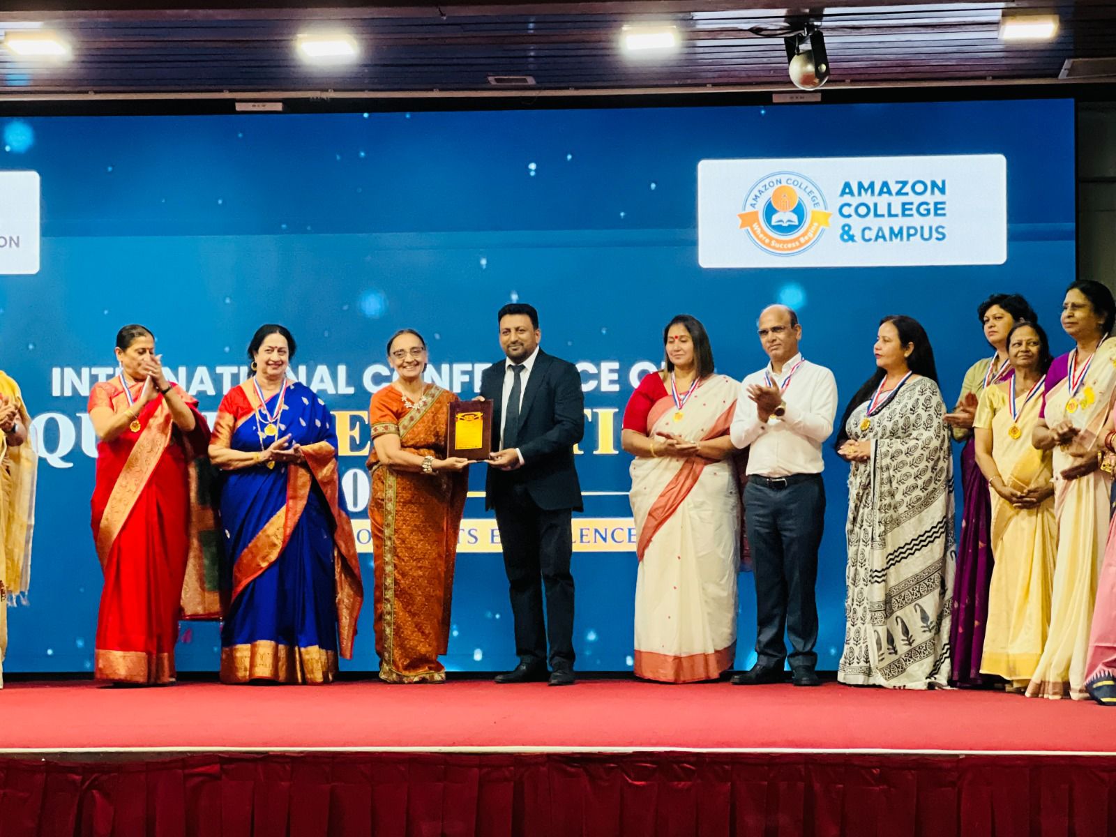International Association For Quality Education மற்றும் Amazon College இணைந்து நடத்திய சர்வதேச தரமான கல்வி மாநாடு