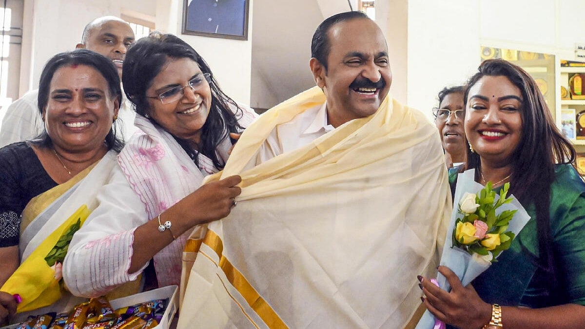 இந்திய யூனியன் முஸ்லிம் லீக் ஆதரவுடன் கேரள மாநில முதல்வராக வி.டி.சதீசன் – காங்கிரஸ் தலைமை தேர்வு