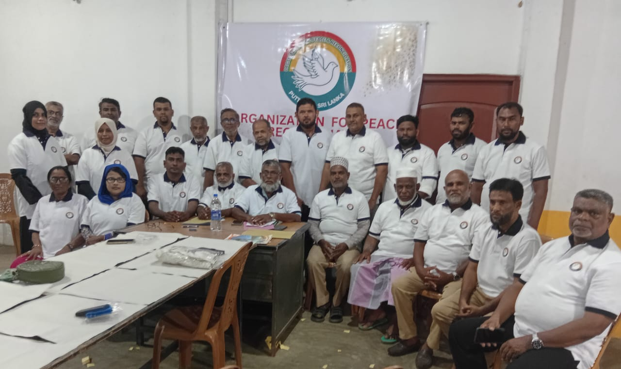 புத்தளம் சமாதான நீதவான்கள் அமைப்பினரின் விஷேட கலந்துரையாடலும், டீ.ஷேர்ட் விநியோகமும்.