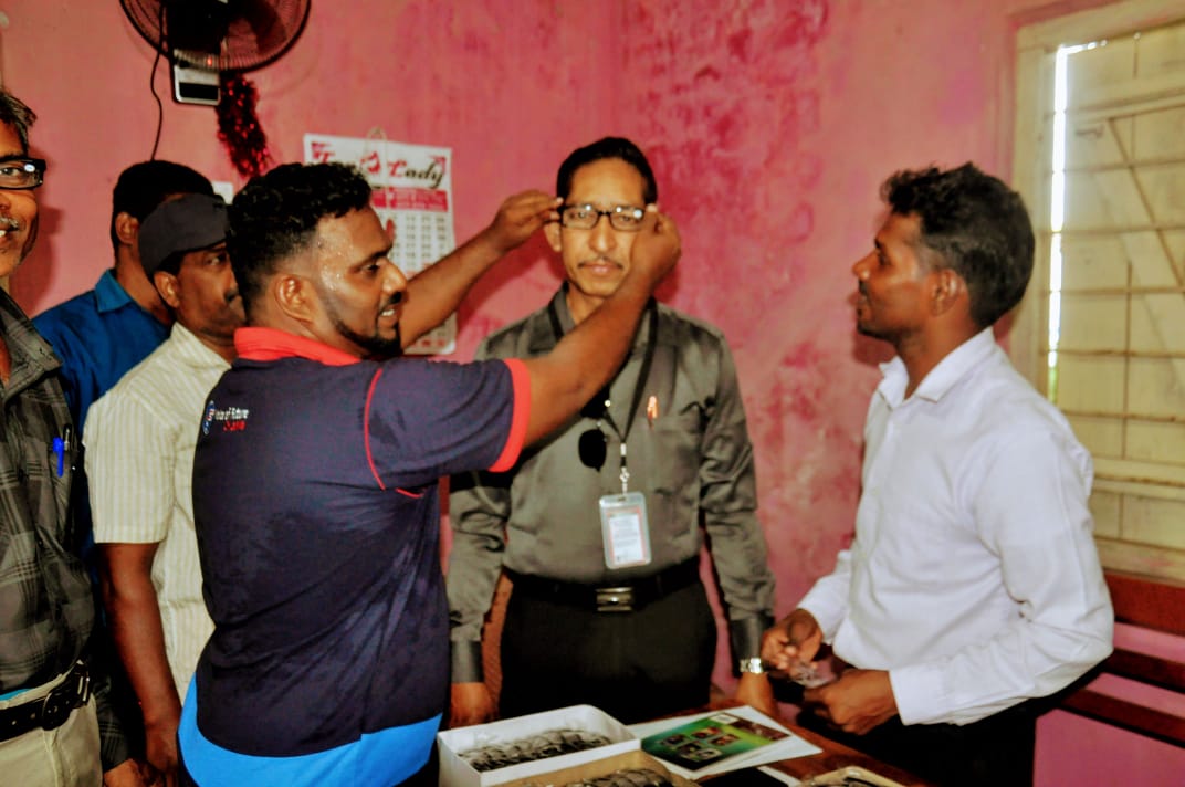 வினோத்காந்த் முன்னிலையில் புதிய வளத்தாப்பிட்டியில் இலவச ஆயுர்வேத மருத்துவ முகாம்.