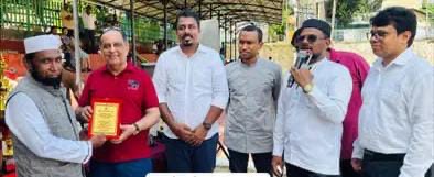 மீலாதுன் நபி தின எல்லே சுற்றுப்போட்டியின் போது முஸ்லிம் பிரமுகர்கள் கௌரவிப்பு