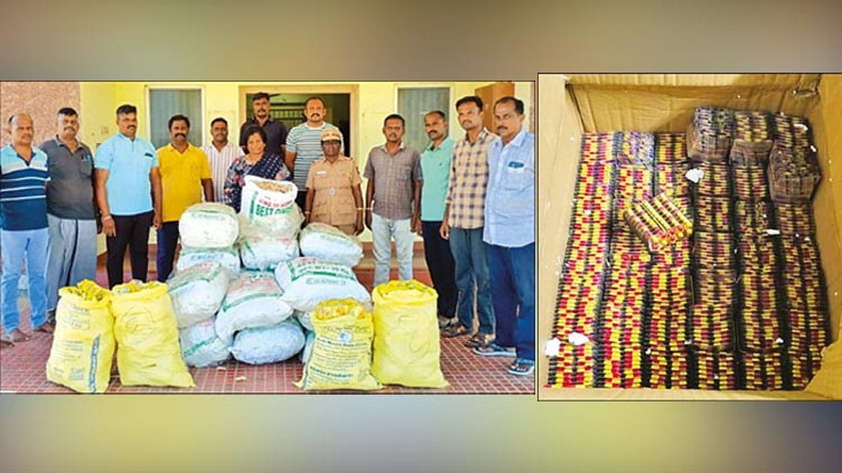 இராமநாதபுரம் வேதாளை மற்றும் புதுமடம் பகுதியில் இருந்து இலங்கைக்கு கடத்த முயன்ற இந்திய மதிப்பிலான ரூ.1.20 கோடி மதிப்பிலான வலி நிவாரணி மாத்திரை, சுக்கு, மஞ்சள் பொடி மூடைகள் பறிமுதல்